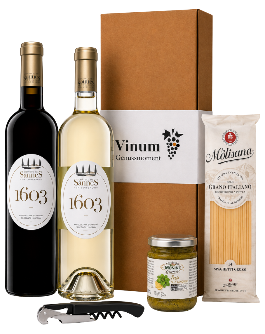 Geschenkset - Genussvoller Weinabend