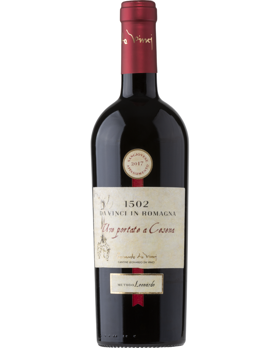 1502 Da Vinci in Romagna Uve portate a Cesena Sangiovese Appassimento Romagna DOC