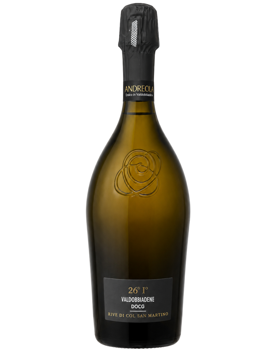 Andreola 26° I° Rive di Col San Martino Valdobbiadene Prosecco Superiore DOCG - Extra Brut