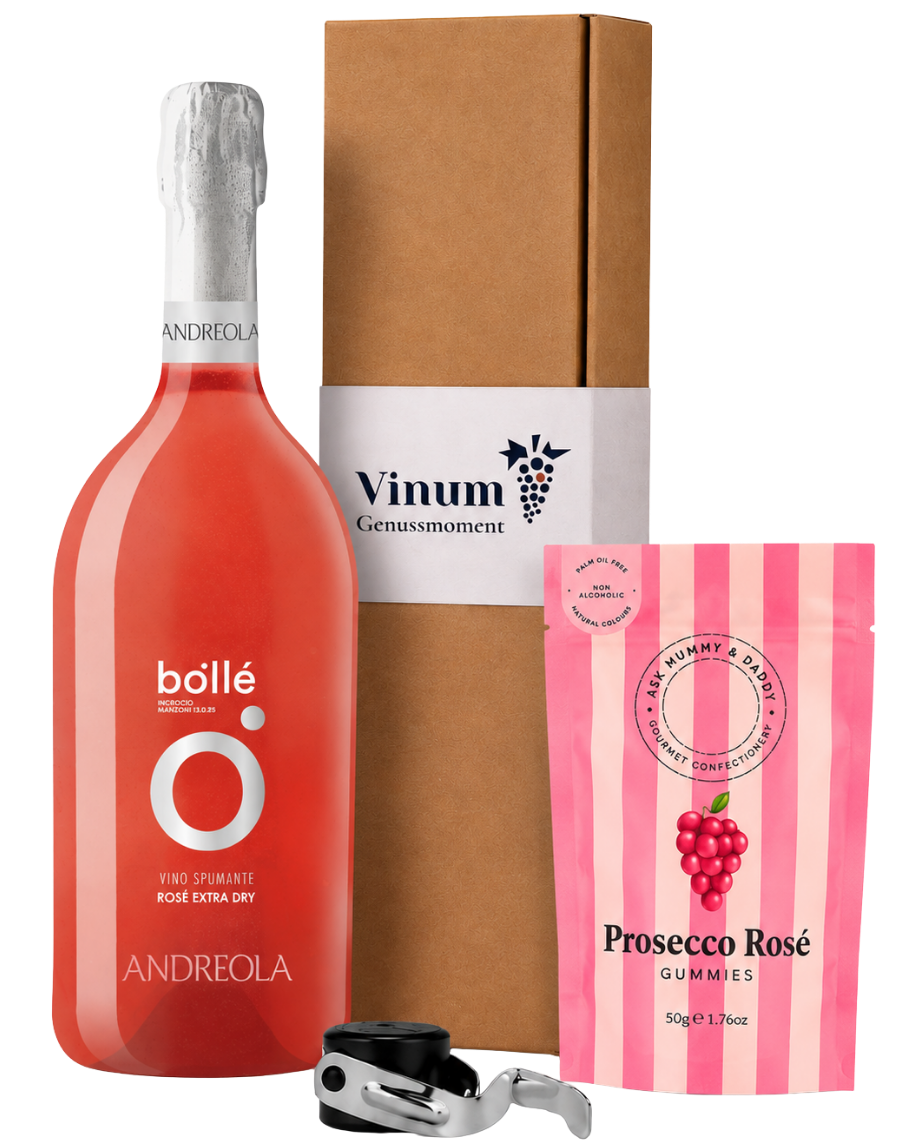 Geschenkset - Bubbles & Bites Rosé