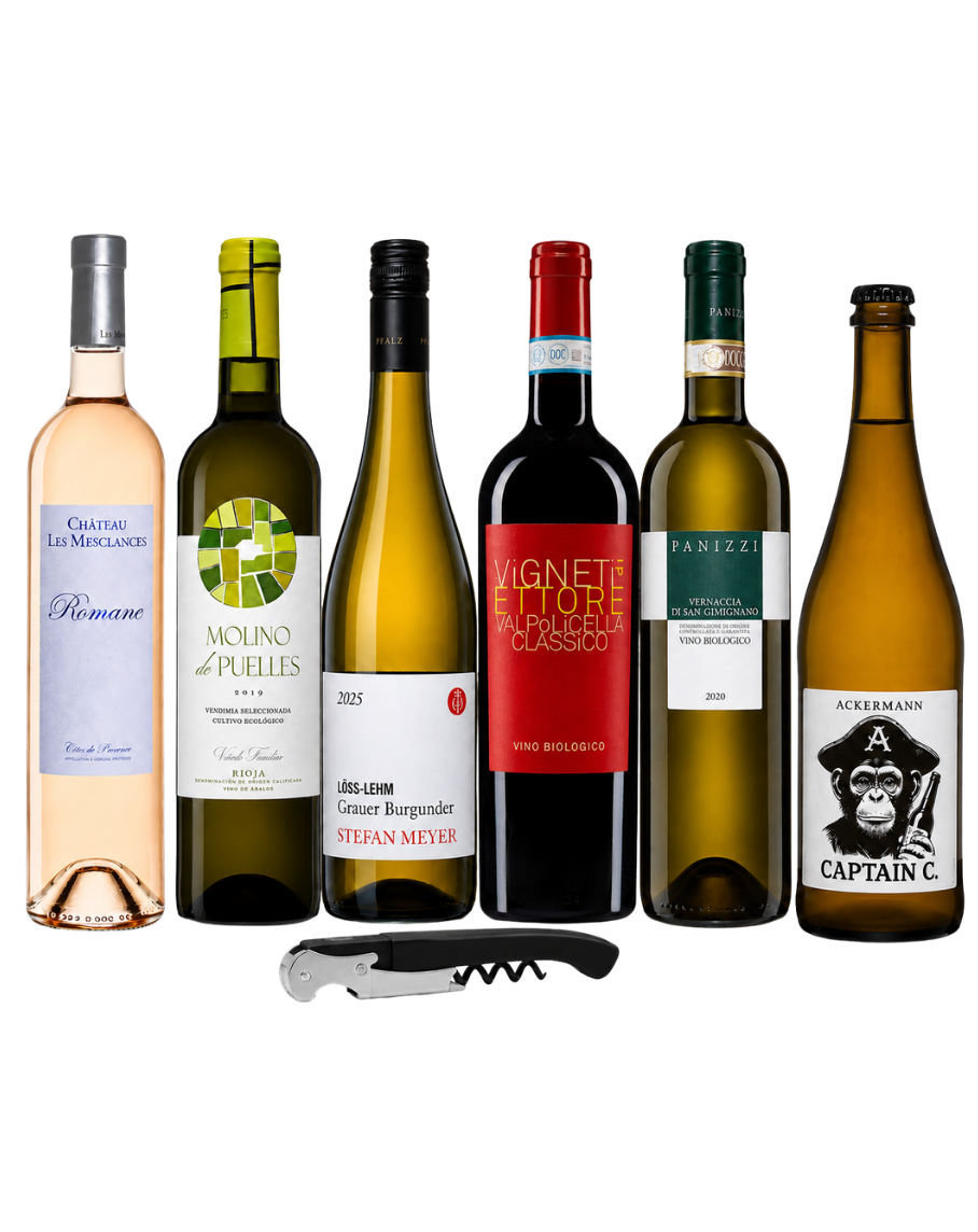 Probierpaket - Bio Weine (6er Set)